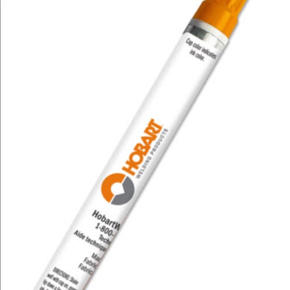 Hobart Welding Products Yellow Industrial Paint Marker Pen # 770221
Valve-action - Picture 6 of 7